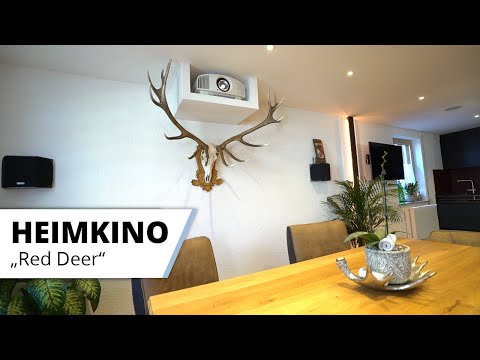 Home cinema 'Red Deer' – made by HEIMKINORAUM Stuttgart