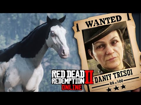HORSE STEALING with BLACK BELLE - RED DEAD ONLINE