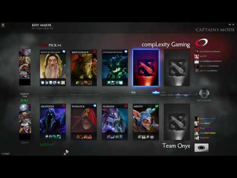 Kiev Major NA Qualifiers Playoffs | Complexity Gaming vs Team Onyx Game 3