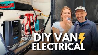 Our FULL DIY Van Electrical System Tour (DIY Campervan Build)