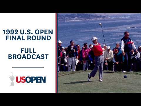 1992 U.S. Open (Final Round): Tom Kite Breaks Through at Pebble Beach | Full Broadcast
