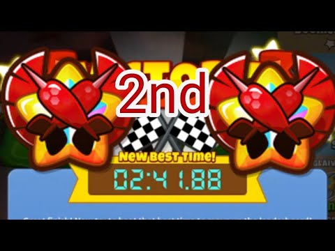 2ND PLACE!!! - BTD6 Race "Spooky Speedway" in 2:41.88