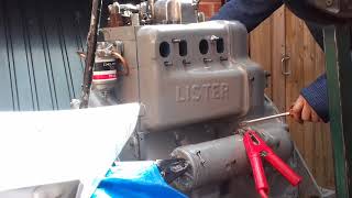 Lister HA2 first roll over without fuel after rebuild