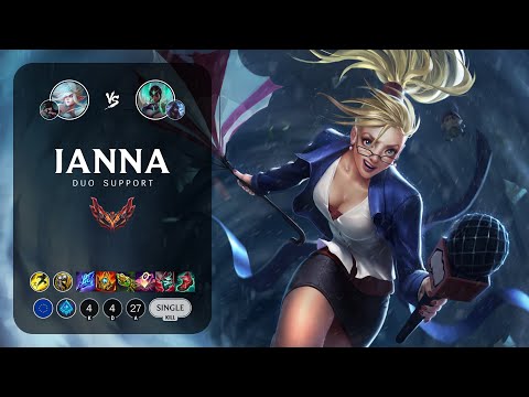 Janna Support vs Karma - EUW Grandmaster Patch 13.1