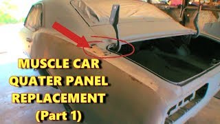 Quarter Panel Replacement - Car Restoration - Part 1