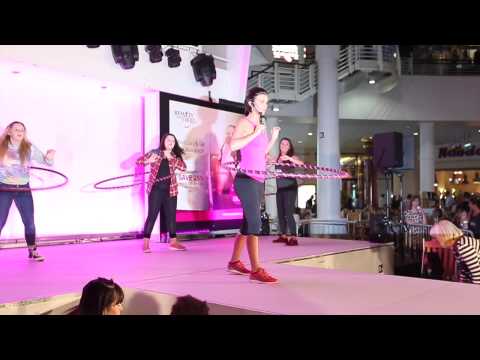 Lucy Mecklenburgh Leads A Group Workout At The Trafford Centre