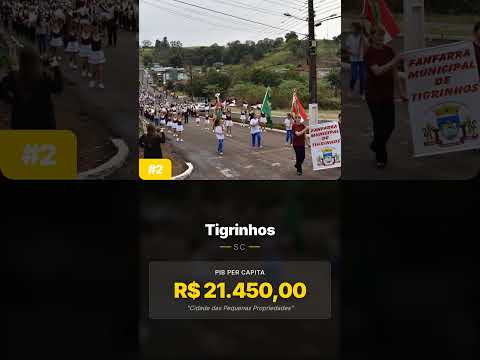 AS 10 CIDADES MAIS POBRES DE SANTA CATARINA