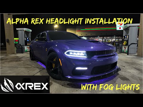 ALPHAREX headlights and vicrez fog lights installation