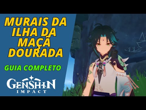 COMO ENCONTRAR OS MURAIS NO ARQUIPÉLAGO DA MAÇÃ DOURADA - GENSHIN IMPACT