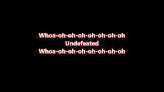 Undefeated by Jason Derulo Lyrics