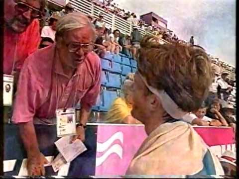 Yvonne Murray - Commonwealth 10,000m Gold 1994 - Post Race and Medal Ceremony. Part 4