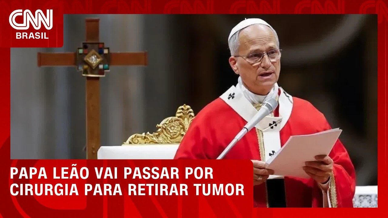 Papa Leão XIV revela nódulo no pulmão e diz que passará por cirurgia | CNN AGORA