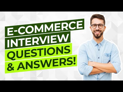 YouTube video about Who are these ecommerce interview questions for?