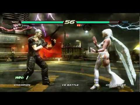 Tekken 6 - Doubles Brian (Bryan) vs. edsXwing (Lili) - Match 1 - FFN 2/27/12