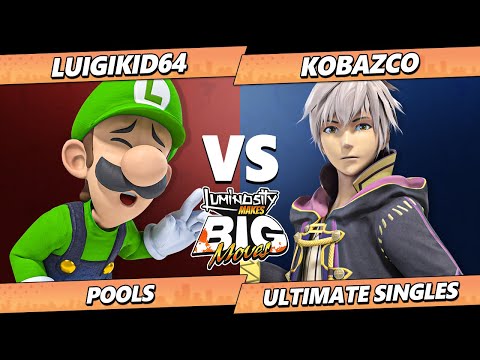 LMBM 2024 - Luigikid64 (Luigi) Vs. Kobazco (Robin) Smash Ultimate - SSBU