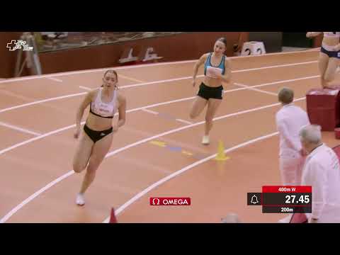 Hallen SM 2023 - Frauen 400m Vorlauf 1. Serie