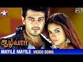Aalwar Tamil Movie Songs HD Mayile Mayile Song Ajith Asin Srikanth Deva Manorama Vivek