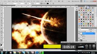 preview picture of video 'Tutorial Adobe PHotoshop - Efecto Comic en Imagen'