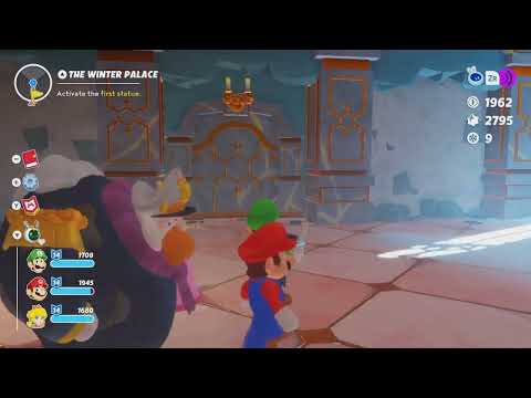 The Winter Palace - Statue Puzzle | Mario and Rabbids Spark of Hope