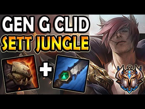 Sett Jungle vs Olaf [ Gen G Clid ] Lol Challenger Korea ✔️ 10.16 ✔️