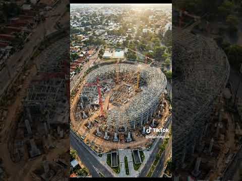 Construyendo un Nuevo Estadio José Antonio Páez de Portuguesa FC 🟥⬛⭐⭐⭐⭐⭐ #futbol #venezuela