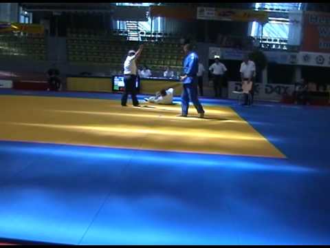 Judo 2009 Sindelfingen - Costin (ROU) vs Gossmann (GER) - semifinal - [81kg] - World Championship