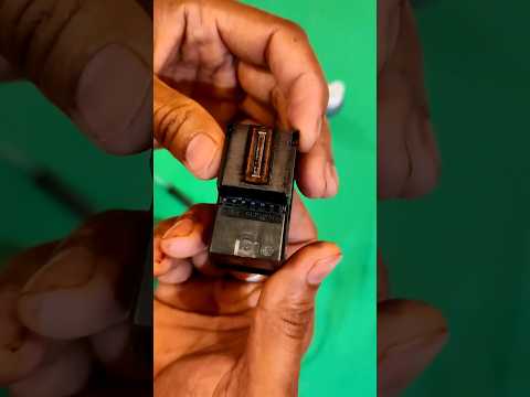 Refilling HP 805 Inkjet cartridge | HP 805 Black Ink Cartridge Refill | #shorts #youtubeshorts