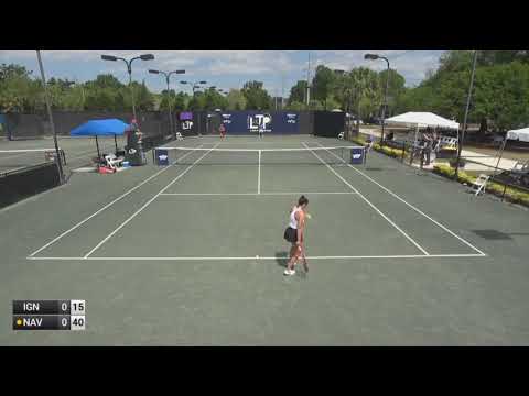 Alexandra Ignatik v Emma Navarro - W100 CHARLESTON