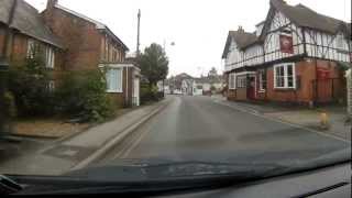 preview picture of video 'A Drive Through Pewsey, Wiltshire'