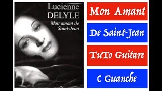 Mon Amant de Saint Jean - Tutoriel Guitare - Version Lucienne Delyle