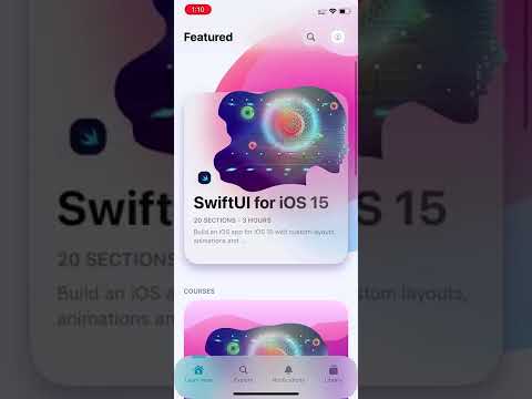 App completely written on SwiftUI