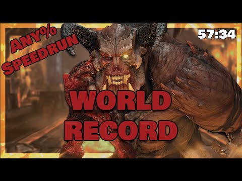 Doom Eternal Speedrun in 57:34.75