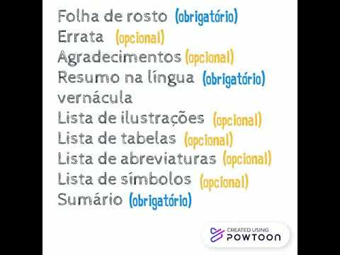 Se liga na ABNT! NBR 10719 - Relatório técnico. Estrutura. Elementos opcionais e obrigatórios.