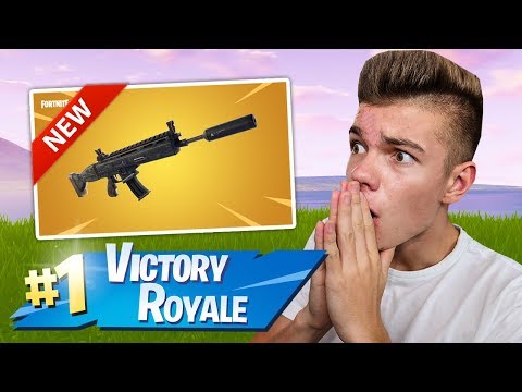 Fortnite Gry Z Widzami Live Nowa Snajperka Z Tlumikiem - wygralem nowa bronia scar z tlumikiem gre w fortnite