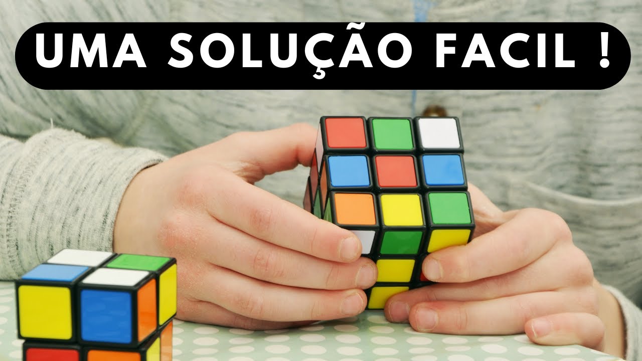 Como Resolver Rapidamente um Cubo Magico 3x3 Muito Fácil