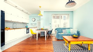 How to Sell an Empty Apartment. Home Staging in Scandinavian Style. Ikea Style. Interior Photography