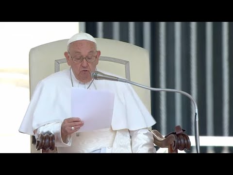 Audience générale du 29 mai 2024 -L’Esprit de Dieu planait sur les eaux