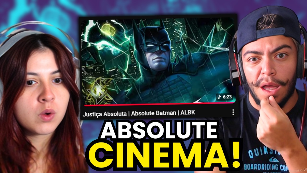 (BIZARRO DE BOM!!!) Justiça Absoluta | Absolute Batman | ALBK | REACT