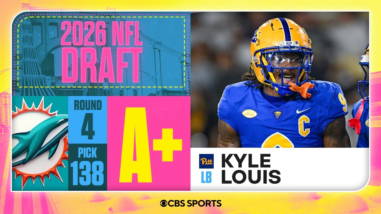 Dolphins select Kyle Louis in Fourth Round | 2026 NFL Draft Grades & Reaction