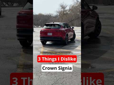 3 Things Victor Dislikes About the 2025 Toyota Crown Signia #carreview #automobile #autoreview