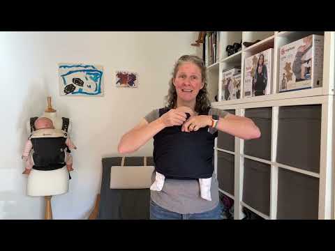 How to use the Boppy ComfyFit Carrier, with your newborn.