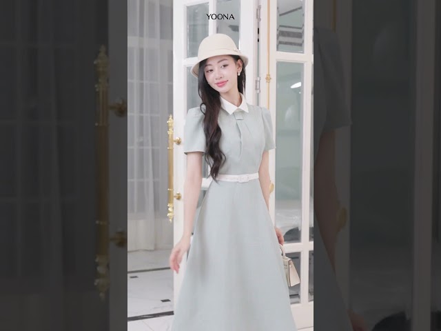 NH10X754- Đầm crep hàn