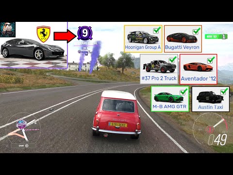 RARE: I Drove EVERY Level 10 Car In The Same Game!