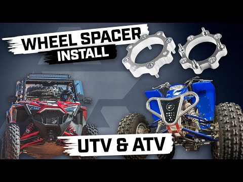 How To Install Tusk Aluminum ATV/UTV Wheel Spacers