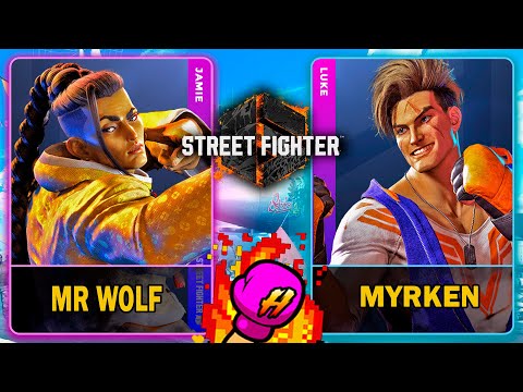 Street Fighter 6 🥊 Mr Wolf (JAMIE) VS Myrken (LUKE) 🥊 スト6  🥊 SF6 🥊