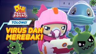 Download lagu Tolong! Virus Dah Merebak! | Episod 13 | Didi & Friends Rescue Squad mp3