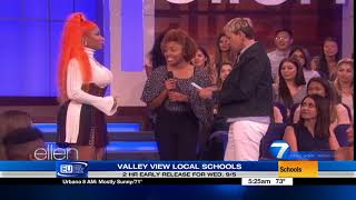 WHIO: Wright State Boonshoft School of Medicine student receives $50,000 on The Ellen Show