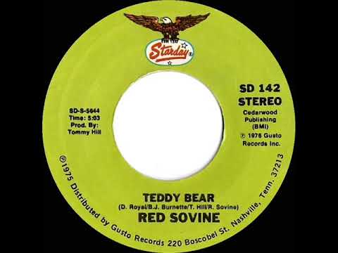 1976 HITS ARCHIVE: Teddy Bear - Red Sovine (stereo 45--#1 C&W hit)