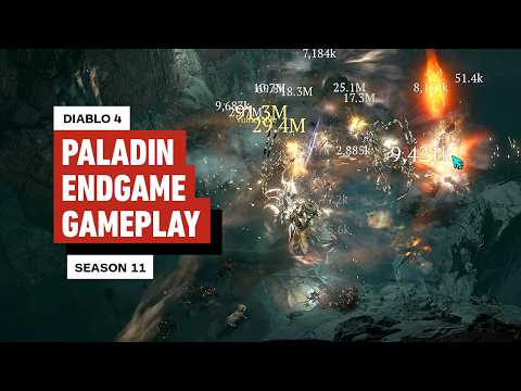 Diablo 4: Paladin Class Endgame Gameplay