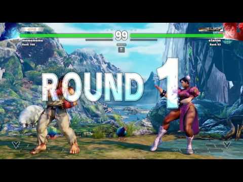 Daigo Umehara Ryu VS etanim Chun Li SF5 BATTLE LOUNGE FT5